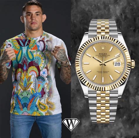 dustin poirier rolex|Celebrities Wearing Rolex Watches .